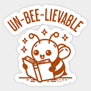 Un-Bee-Lievable Honey Bee Lover Sticker